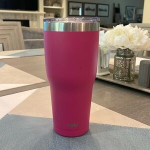 ZAK stainless steel hot pink double wall insulated 30 oz tumbler